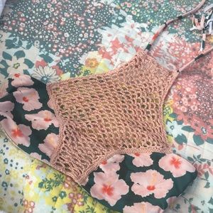 Acacia bathing suit halter top